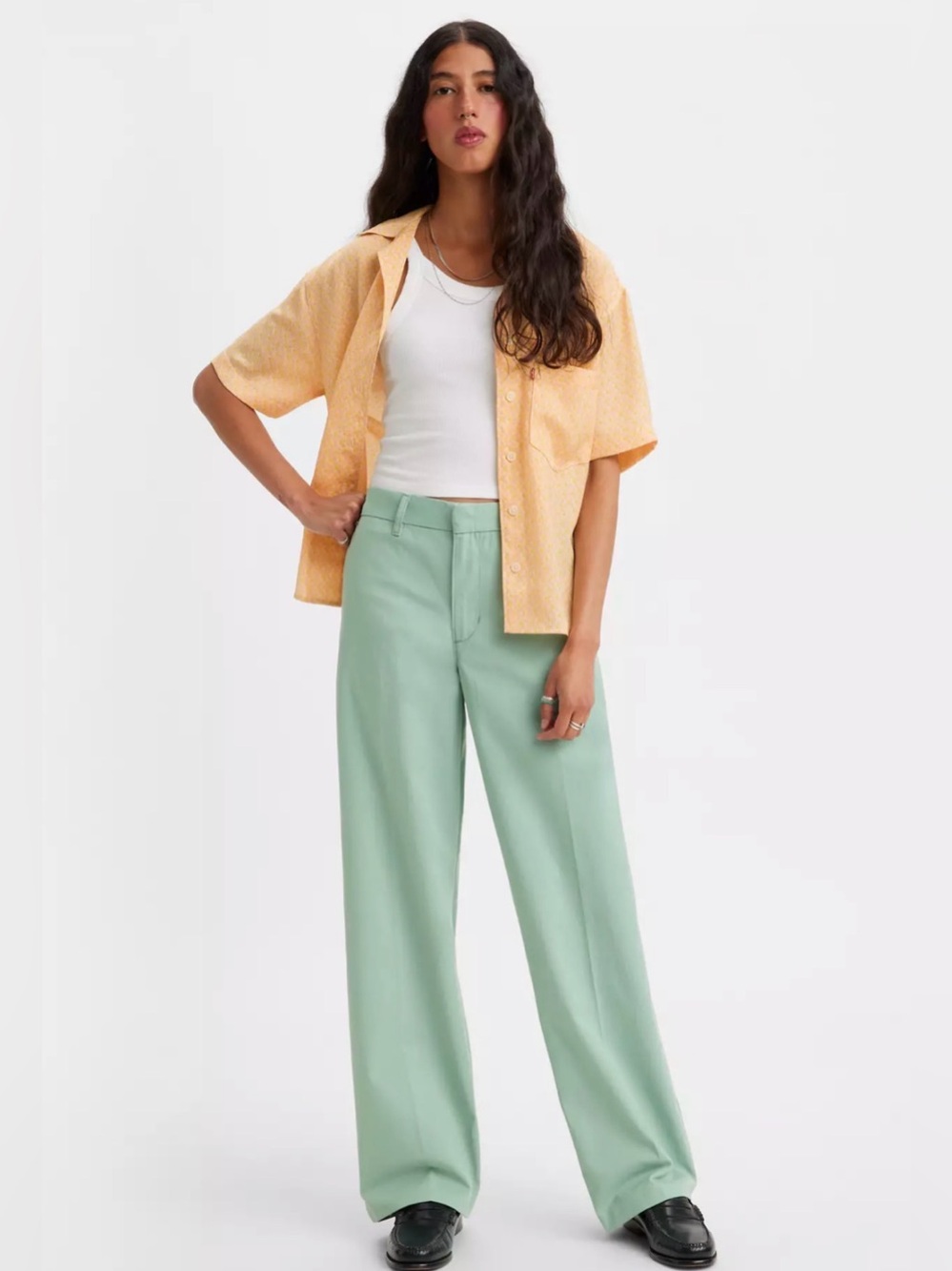 Levi’s - Baggy Trouser Wide Leg Mid-Rise Pants